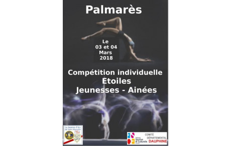 Concours Individuel des Etoiles à Saint Marcellin - 3 et 4 mars 2018